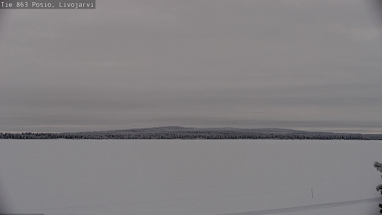 Kelikamerat Kuva Tie 863 Livojärvi, Posio, Lappi