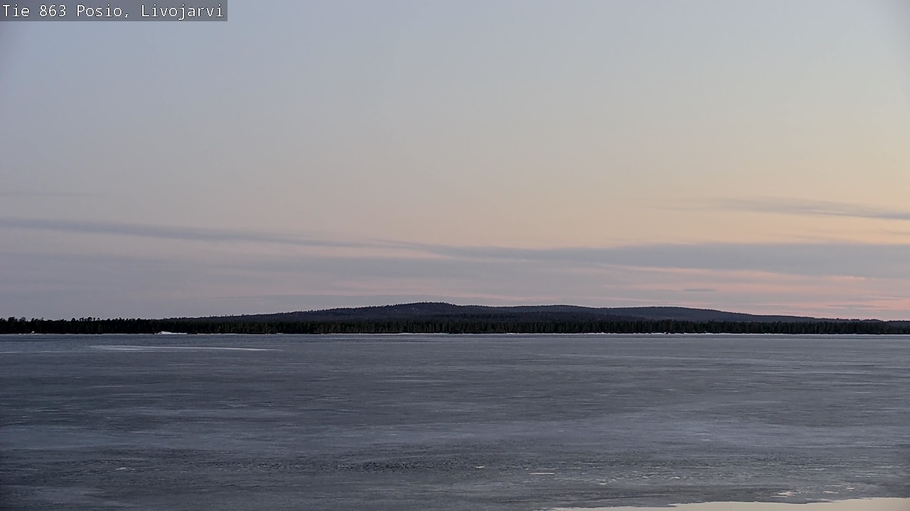 Kelikamerat Kuva Tie 863 Livojärvi, Posio, Lappi