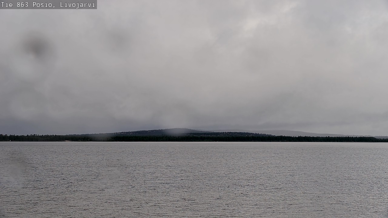 Kelikamerat Kuva Tie 863 Livojärvi, Posio, Lappi