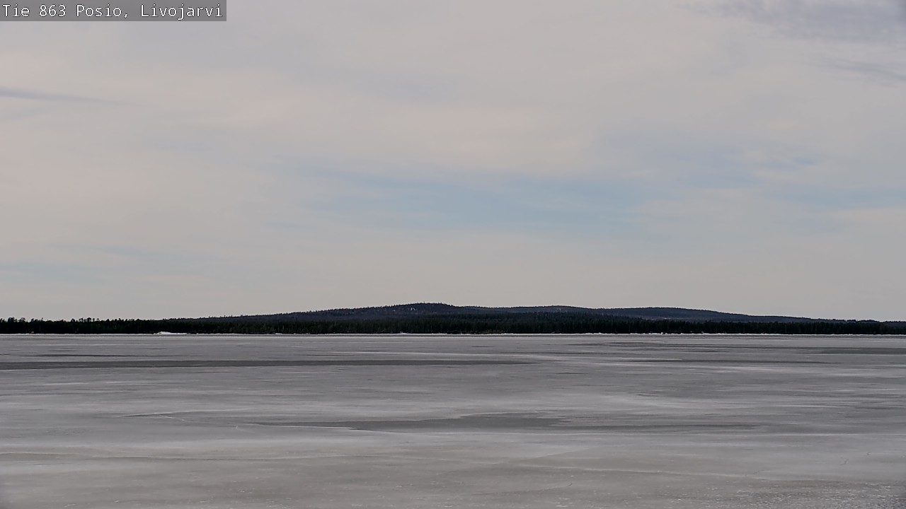 Kelikamerat Kuva Tie 863 Livojärvi, Posio, Lappi