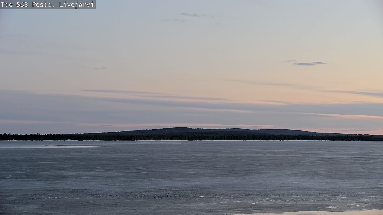 Kelikamerat Kuva Tie 863 Livojärvi, Posio, Lappi