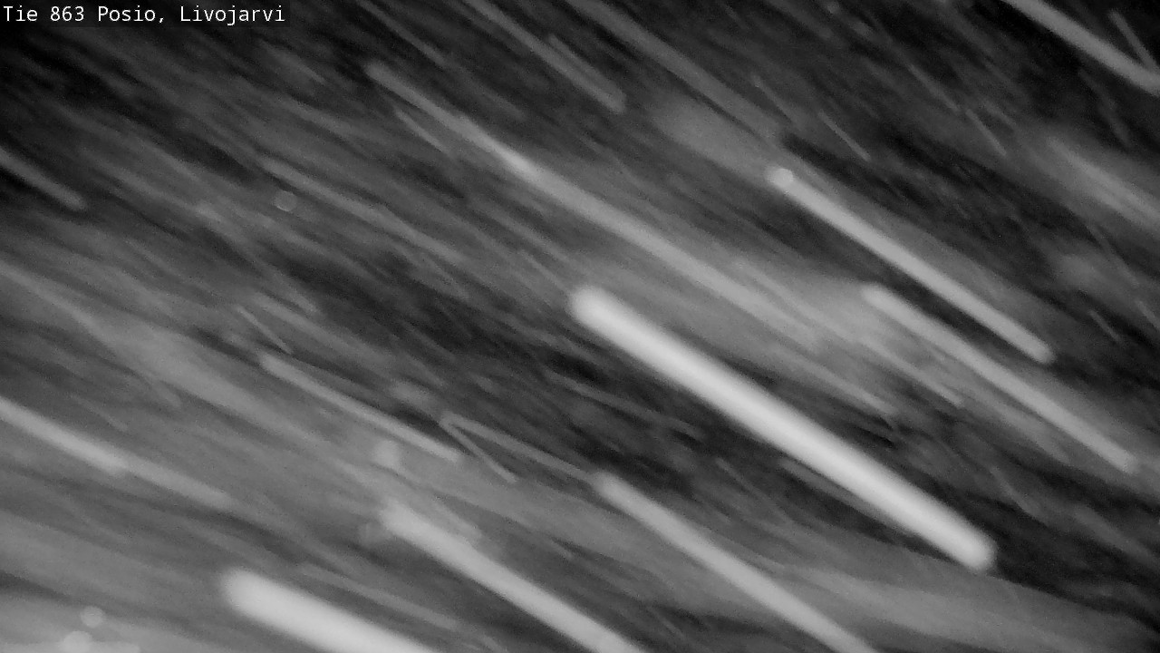 Weather Camera Image Road 863 Livojärvi, Posio, Lappi
