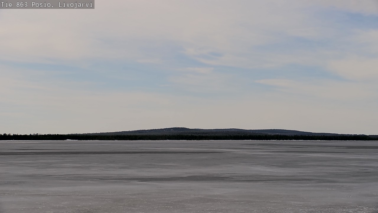 Kelikamerat Kuva Tie 863 Livojärvi, Posio, Lappi