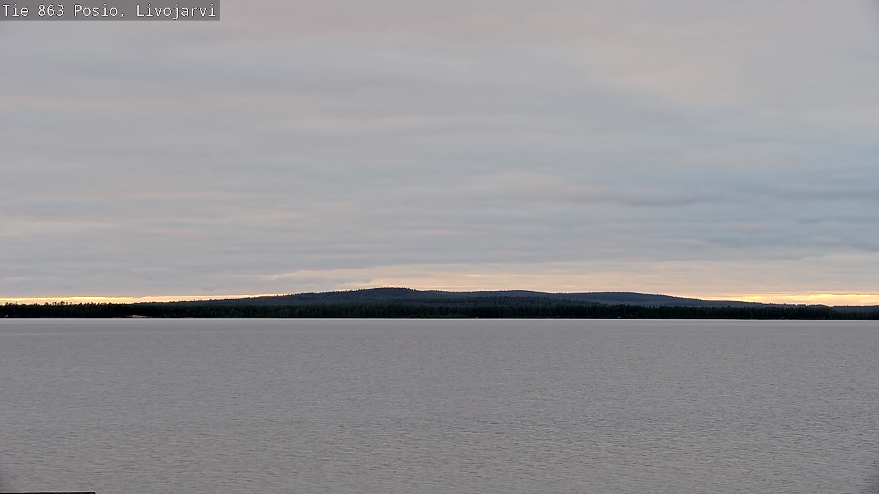 Kelikamerat Kuva Tie 863 Livojärvi, Posio, Lappi