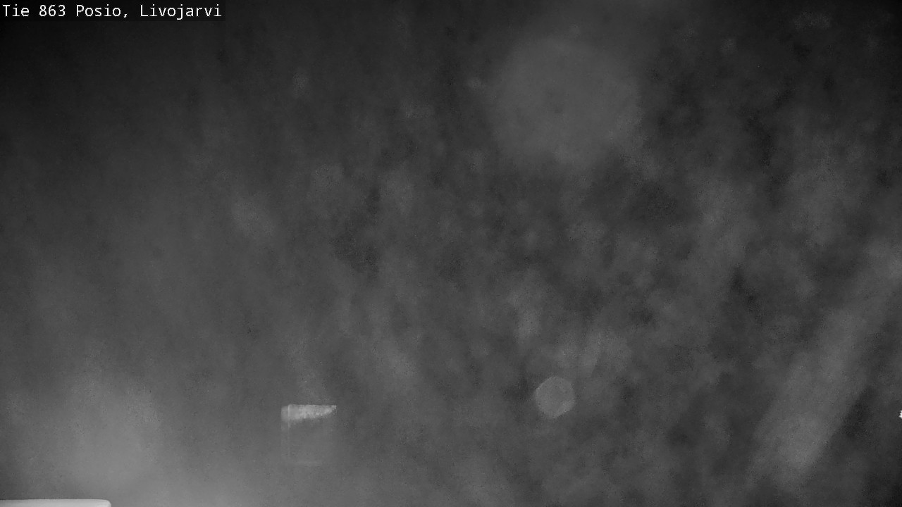 Weather Camera Image Road 863 Livojärvi, Posio, Lappi