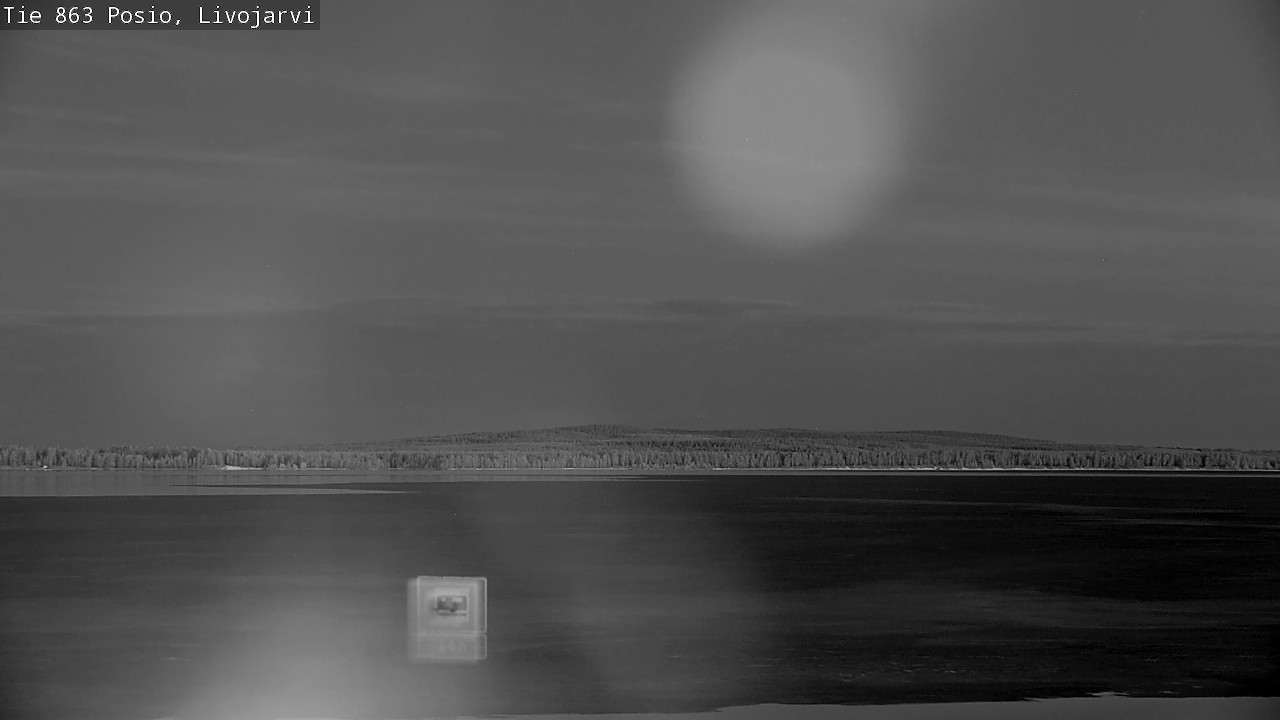 Weather Camera Image Road 863 Livojärvi, Posio, Lappi