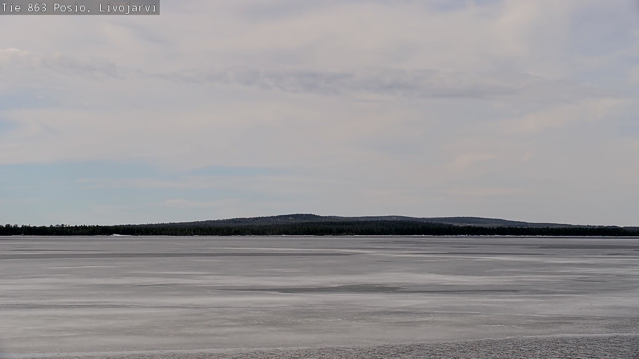 Kelikamerat Kuva Tie 863 Livojärvi, Posio, Lappi