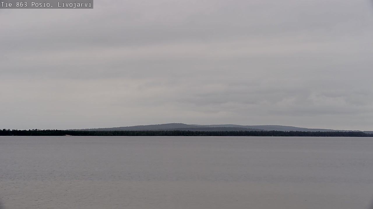 Kelikamerat Kuva Tie 863 Livojärvi, Posio, Lappi