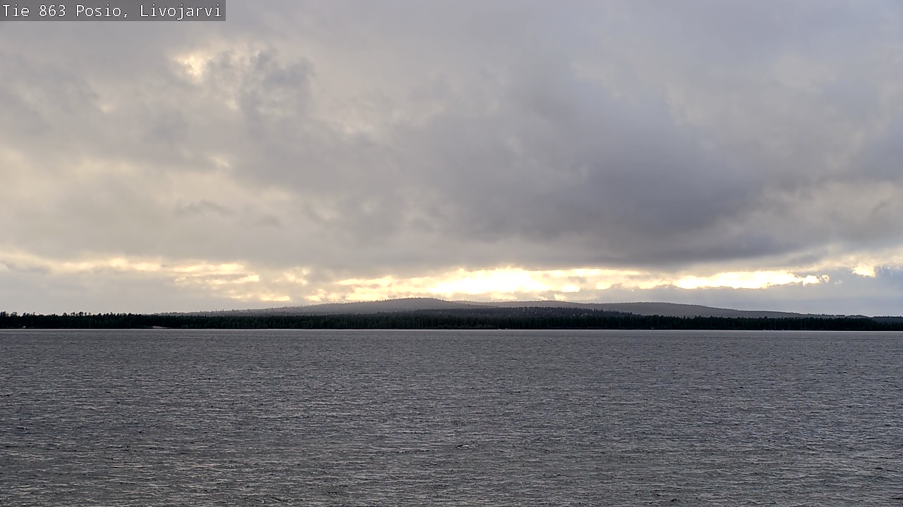 Kelikamerat Kuva Tie 863 Livojärvi, Posio, Lappi
