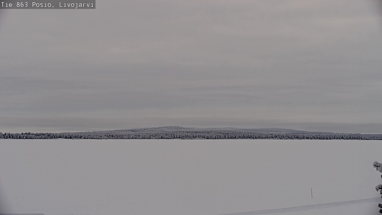 Kelikamerat Kuva Tie 863 Livojärvi, Posio, Lappi