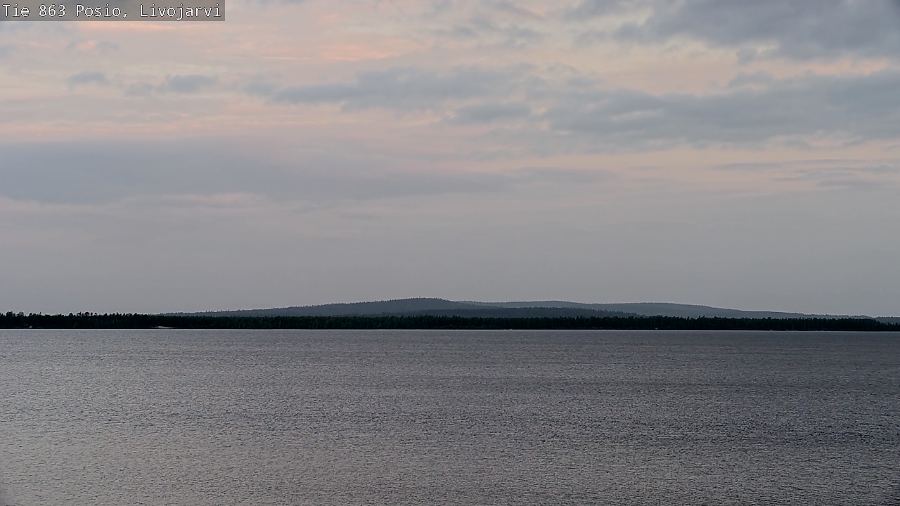 Kelikamerat Kuva Tie 863 Livojärvi, Posio, Lappi