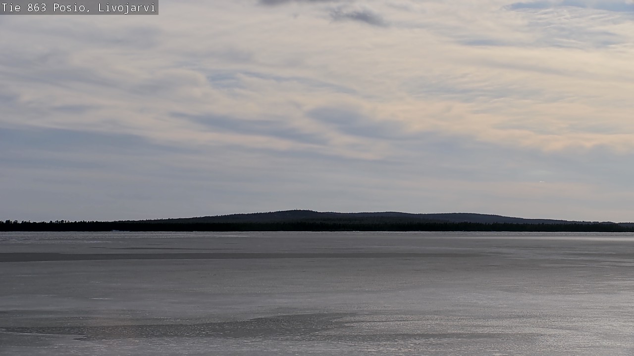 Kelikamerat Kuva Tie 863 Livojärvi, Posio, Lappi