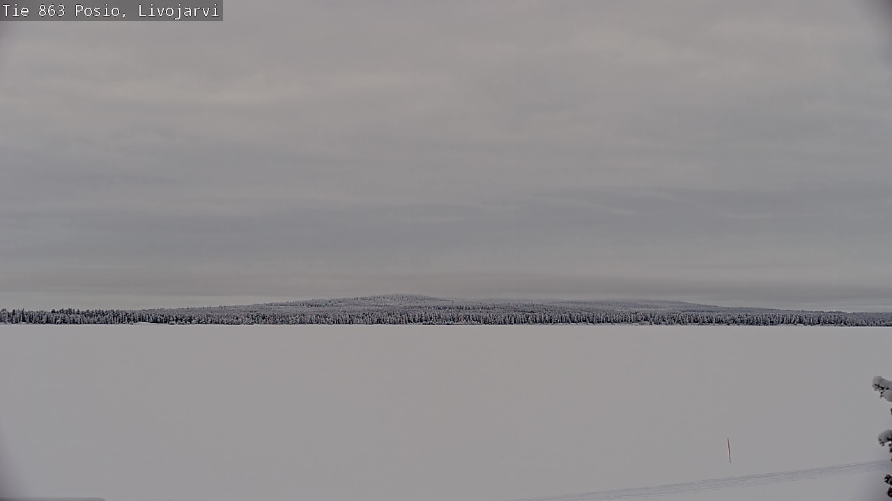 Kelikamerat Kuva Tie 863 Livojärvi, Posio, Lappi