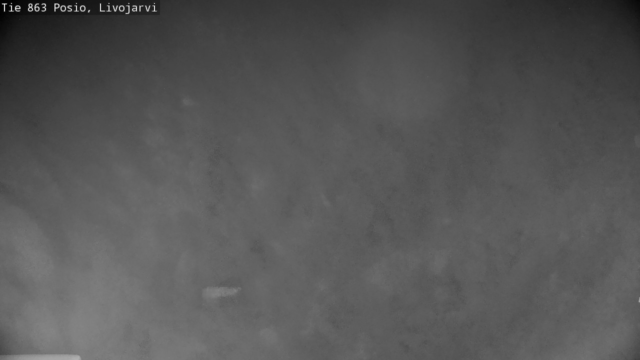 Weather Camera Image Road 863 Livojärvi, Posio, Lappi