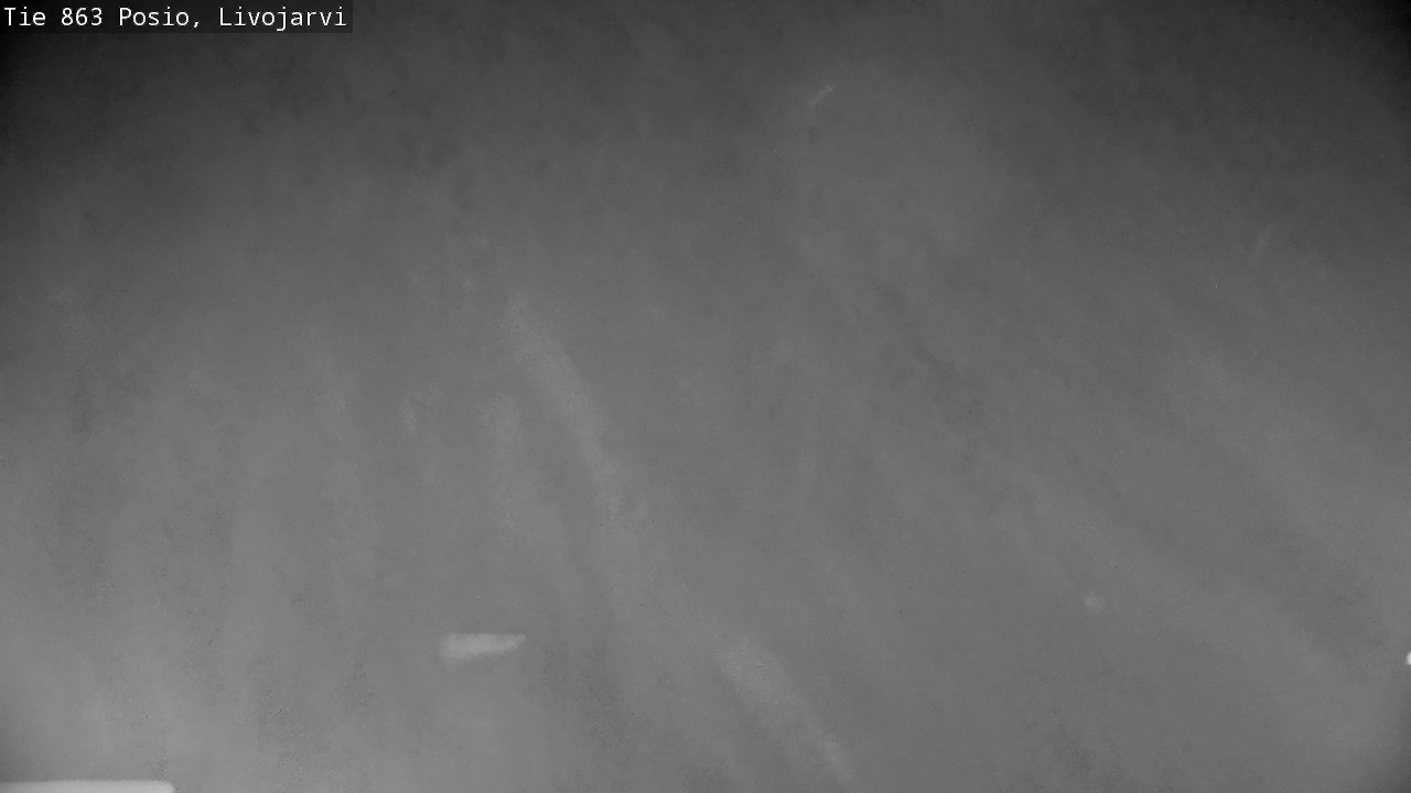 Weather Camera Image Road 863 Livojärvi, Posio, Lappi