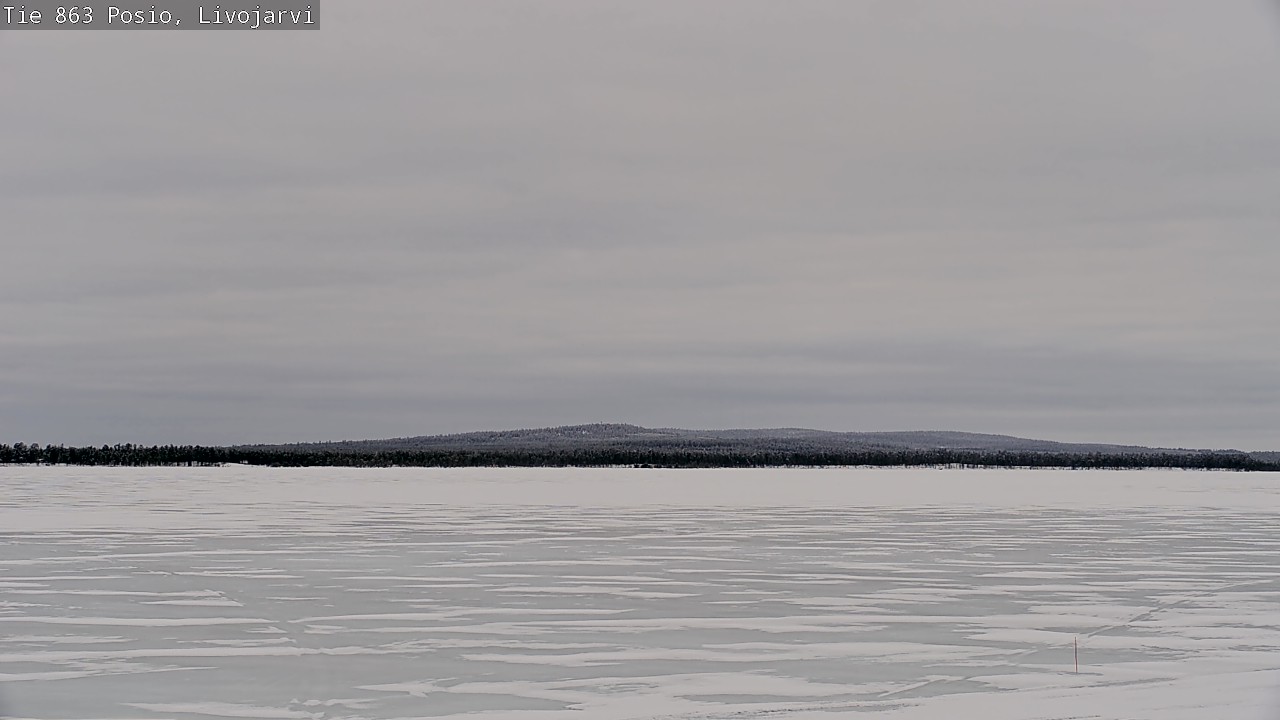 Kelikamerat Kuva Tie 863 Livojärvi, Posio, Lappi
