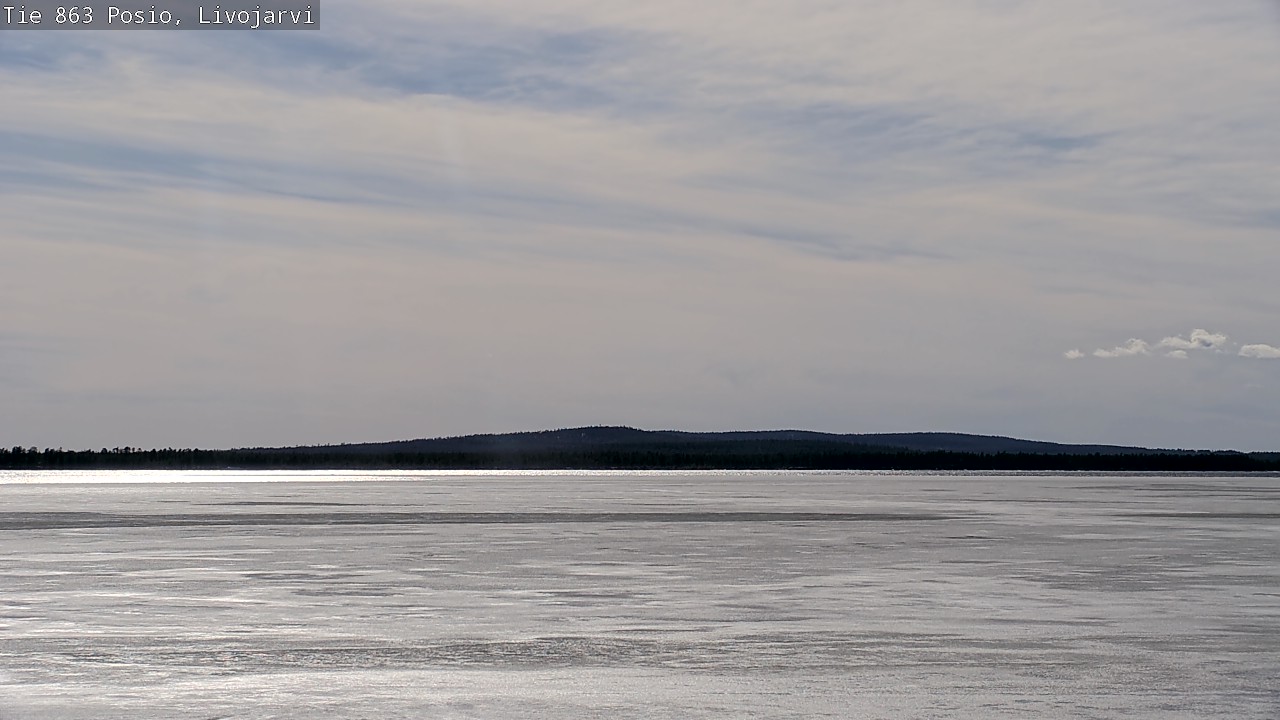 Kelikamerat Kuva Tie 863 Livojärvi, Posio, Lappi