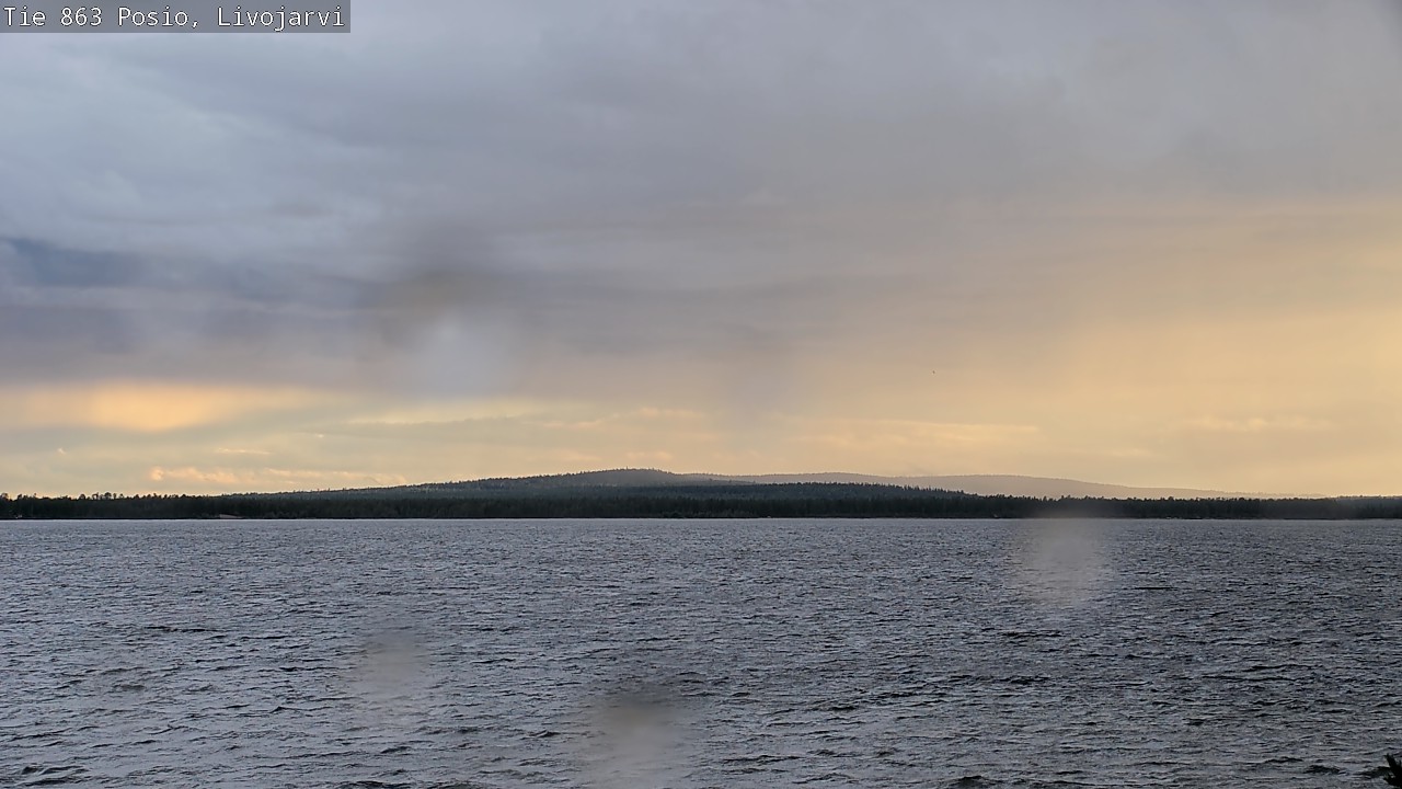 Weather Camera Image Road 863 Livojärvi, Posio, Lappi