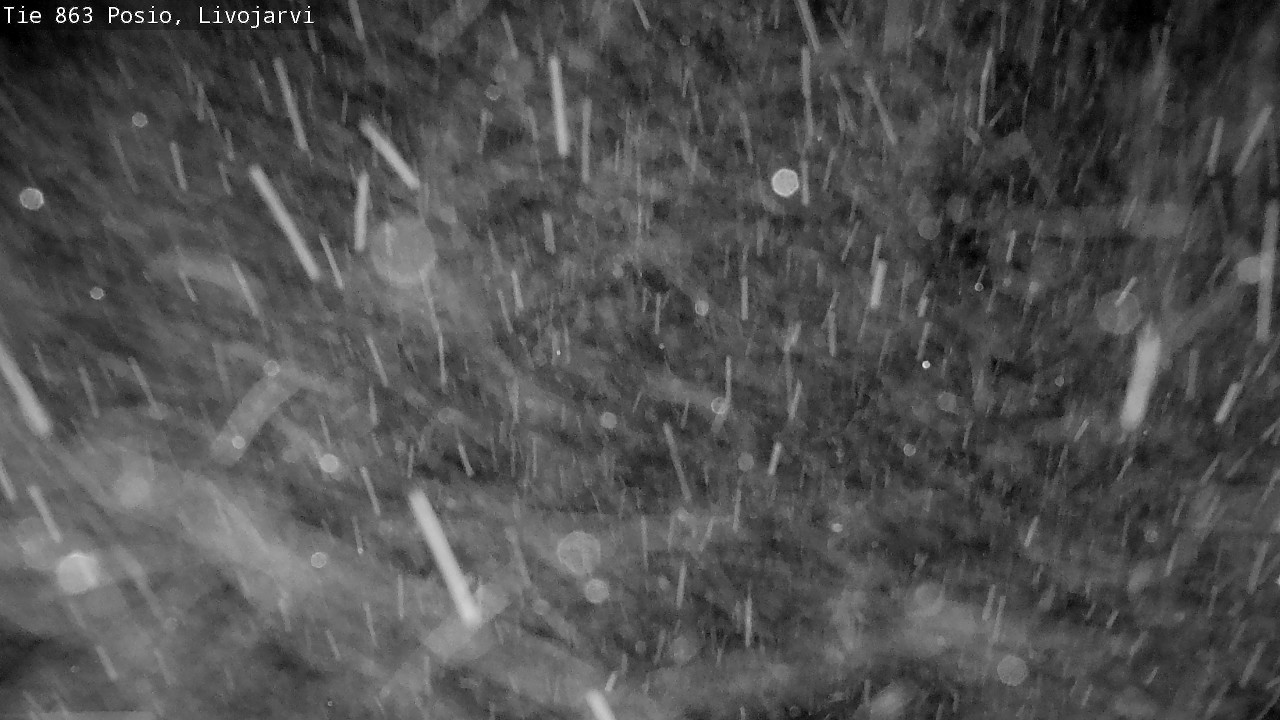 Weather Camera Image Road 863 Livojärvi, Posio, Lappi