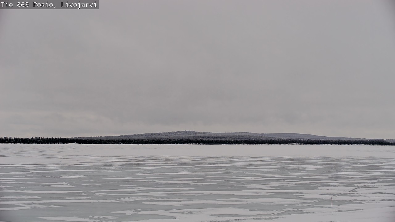 Kelikamerat Kuva Tie 863 Livojärvi, Posio, Lappi