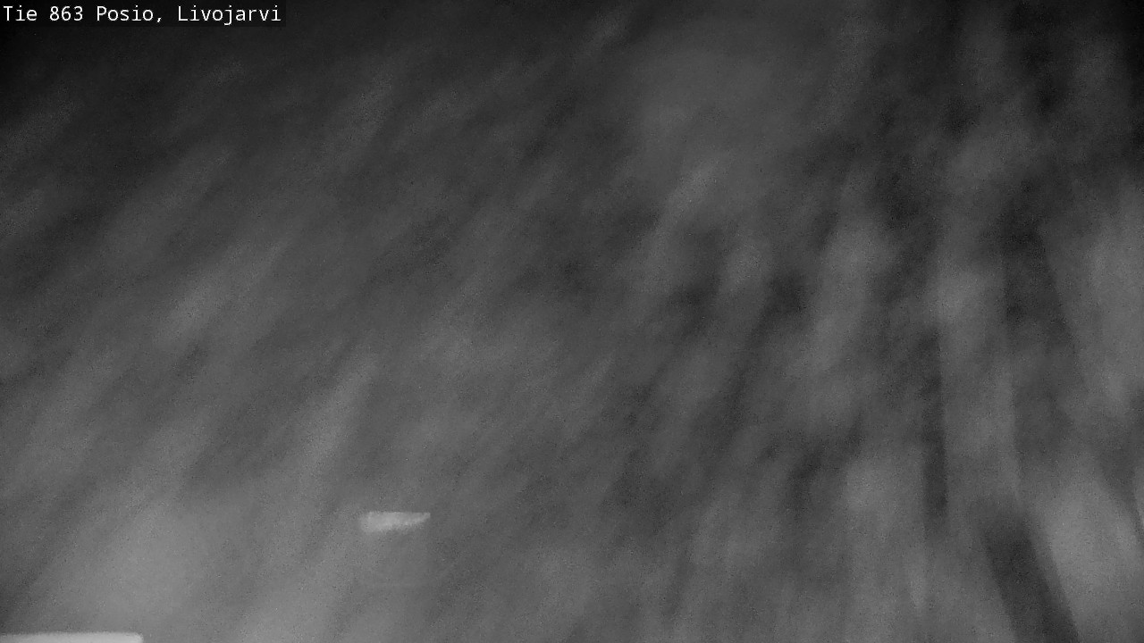 Weather Camera Image Road 863 Livojärvi, Posio, Lappi