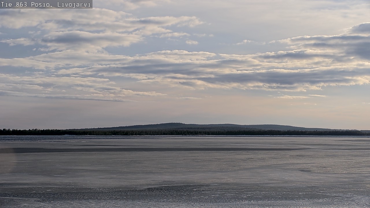 Kelikamerat Kuva Tie 863 Livojärvi, Posio, Lappi