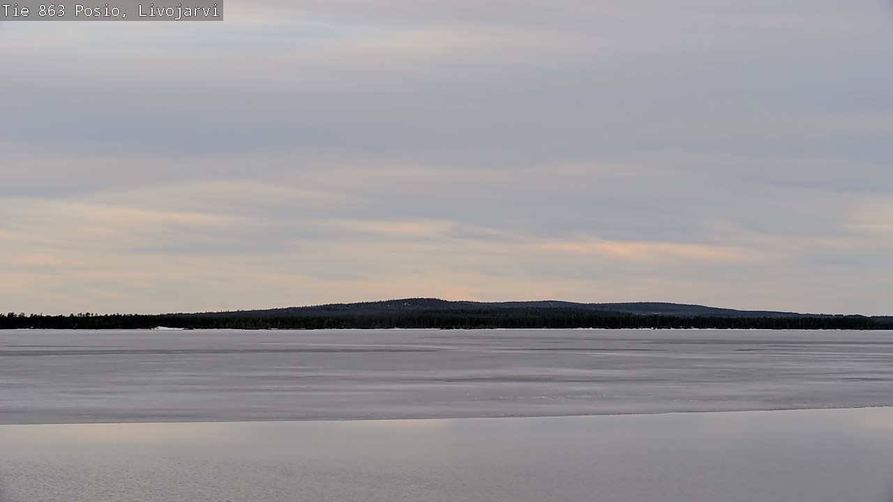 Kelikamerat Kuva Tie 863 Livojärvi, Posio, Lappi