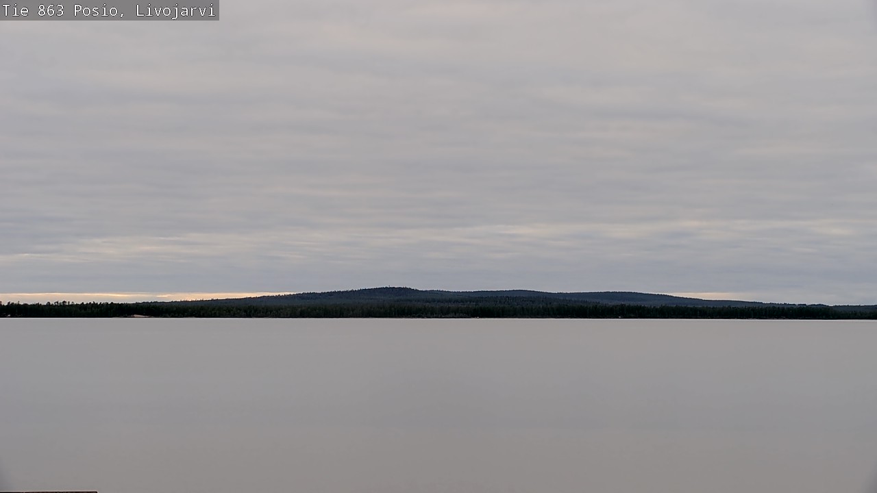 Kelikamerat Kuva Tie 863 Livojärvi, Posio, Lappi