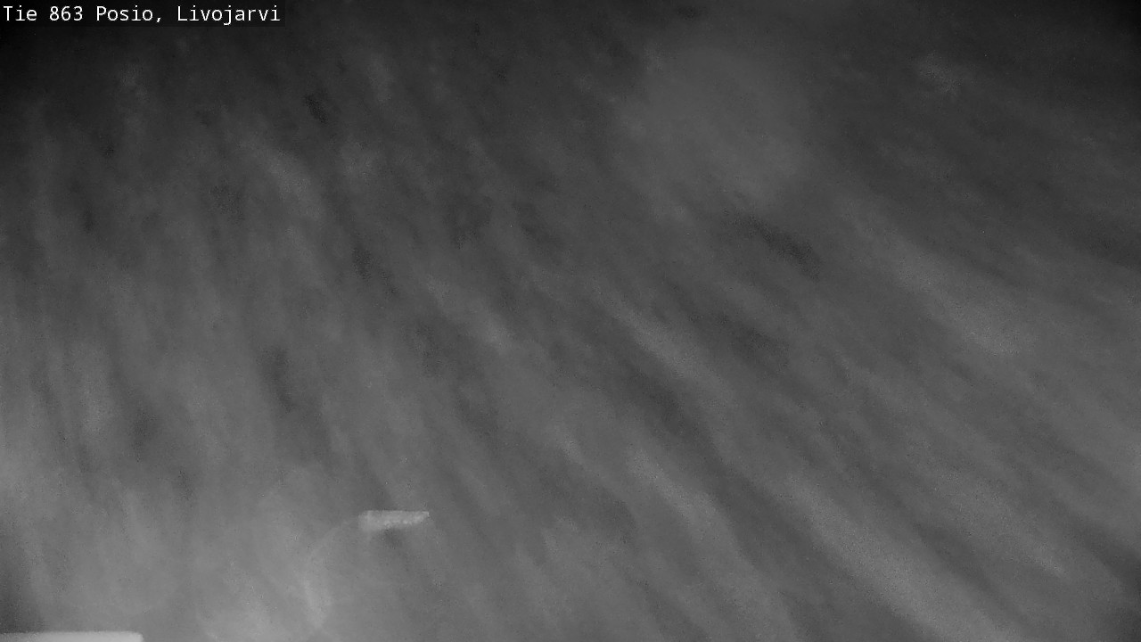Weather Camera Image Road 863 Livojärvi, Posio, Lappi