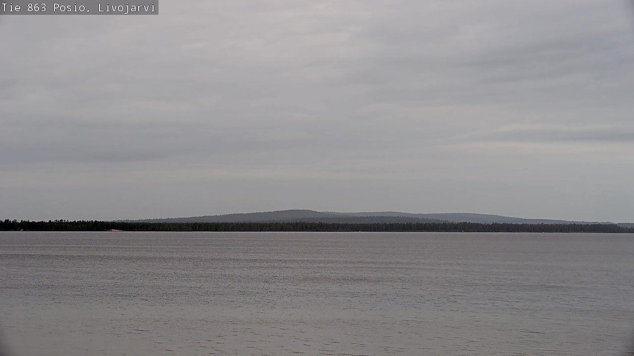 Kelikamerat Kuva Tie 863 Livojärvi, Posio, Lappi