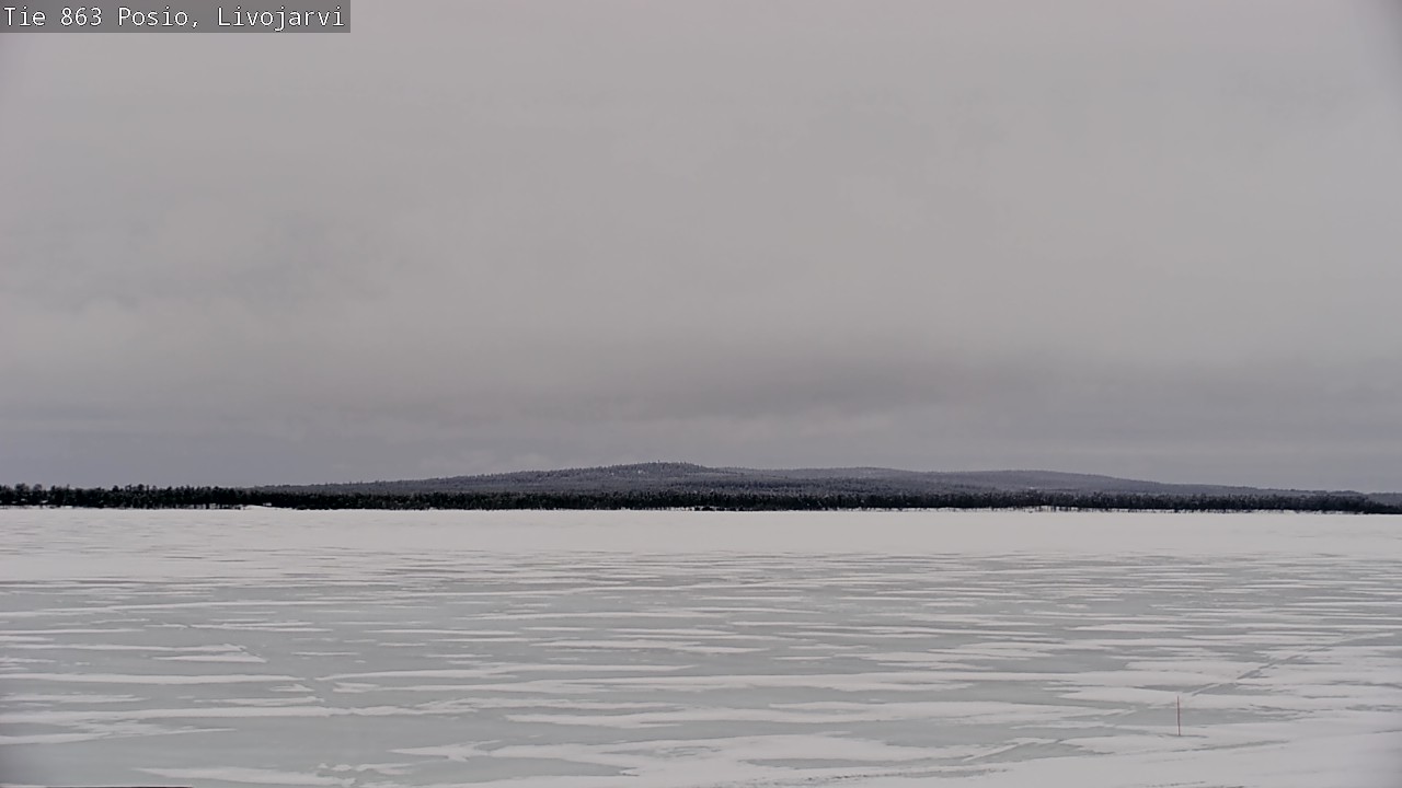 Kelikamerat Kuva Tie 863 Livojärvi, Posio, Lappi