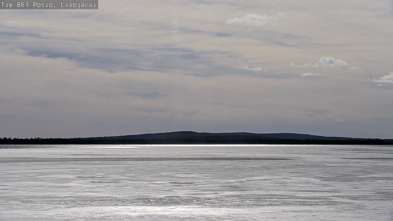 Kelikamerat Kuva Tie 863 Livojärvi, Posio, Lappi