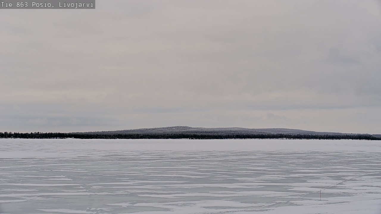 Kelikamerat Kuva Tie 863 Livojärvi, Posio, Lappi