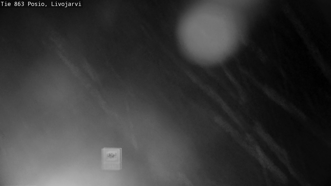 Weather Camera Image Road 863 Livojärvi, Posio, Lappi