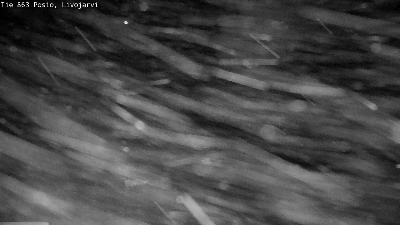 Weather Camera Image Road 863 Livojärvi, Posio, Lappi