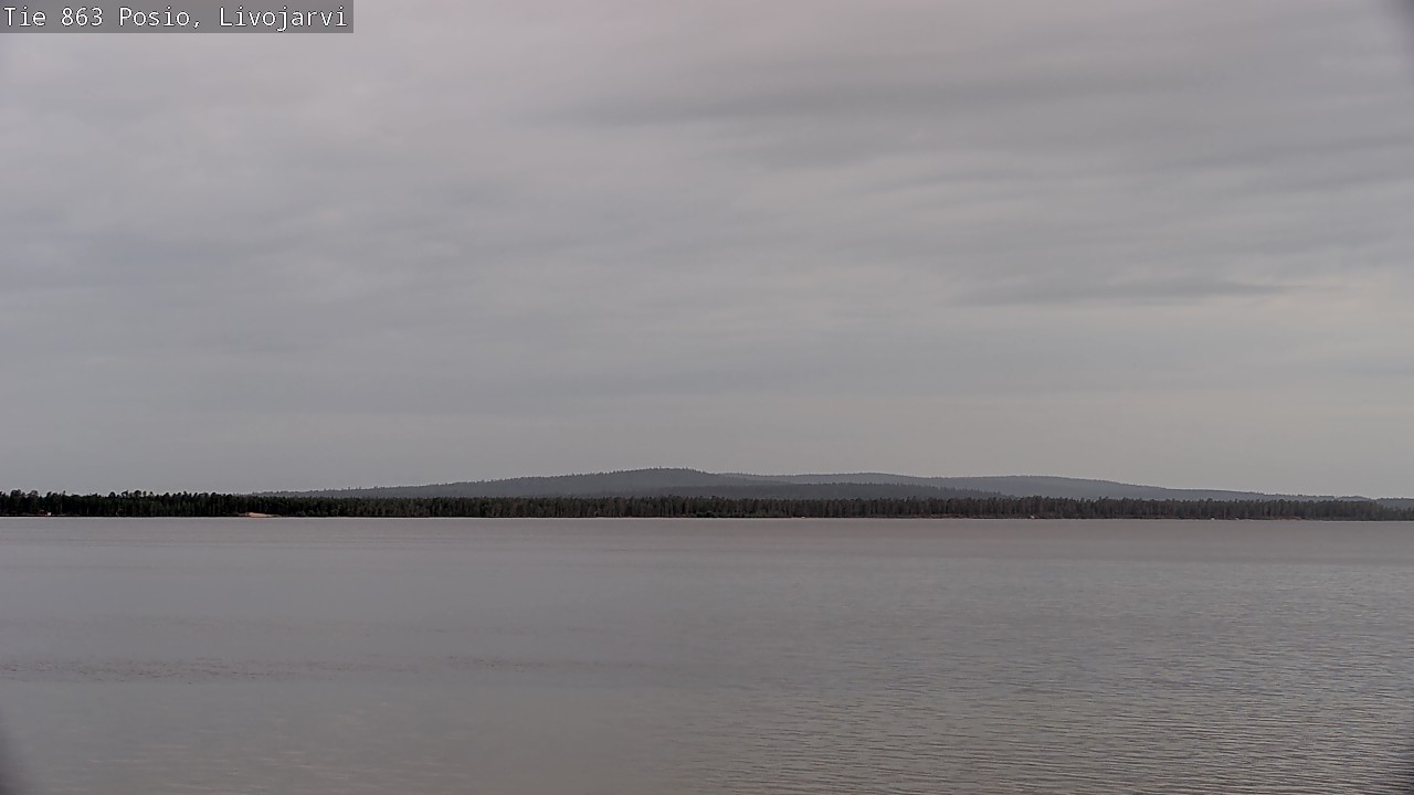 Kelikamerat Kuva Tie 863 Livojärvi, Posio, Lappi