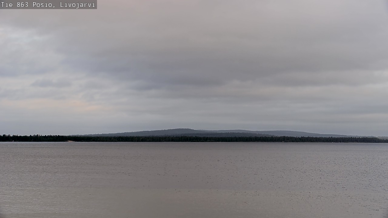Kelikamerat Kuva Tie 863 Livojärvi, Posio, Lappi
