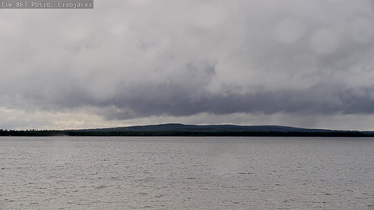 Kelikamerat Kuva Tie 863 Livojärvi, Posio, Lappi