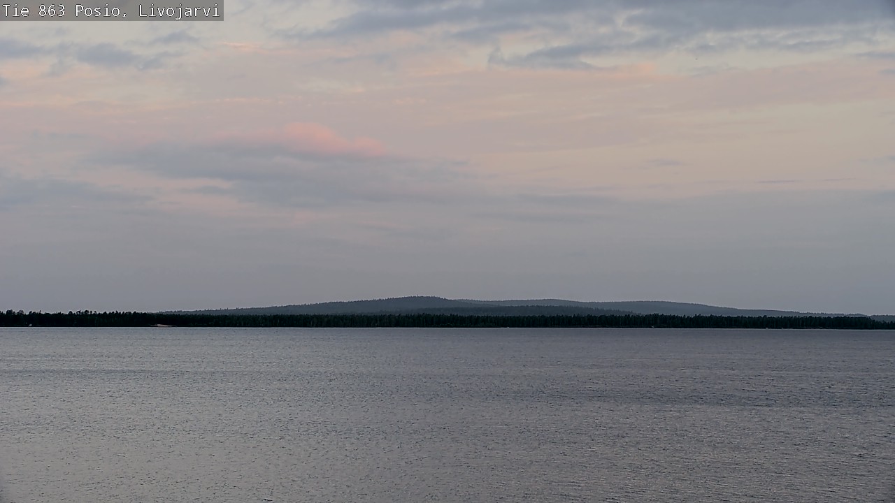 Kelikamerat Kuva Tie 863 Livojärvi, Posio, Lappi