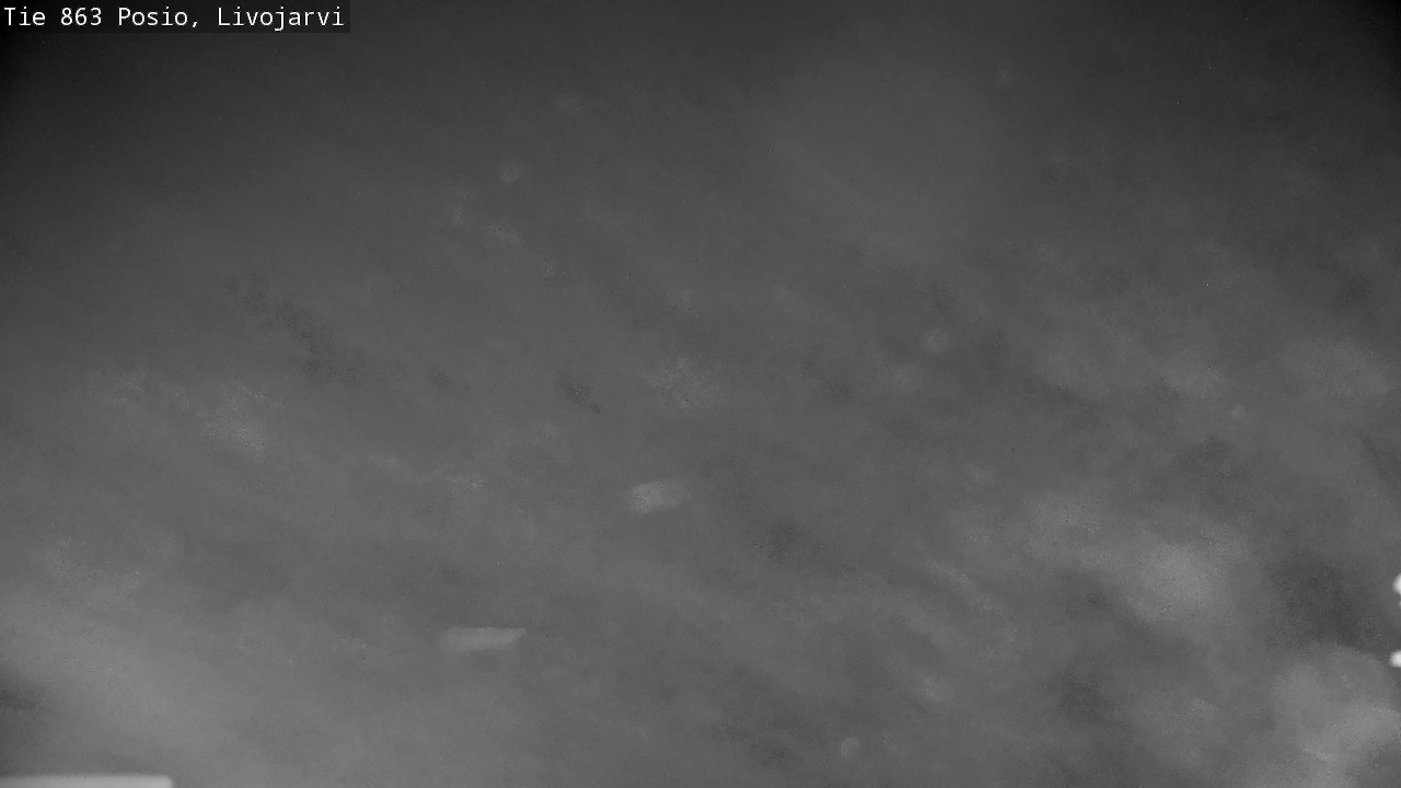 Weather Camera Image Väg 863 Livojärvi, Posio, Lappi
