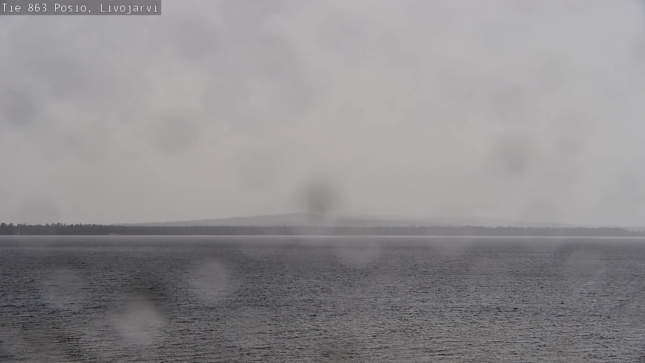 Weather Camera Image Väg 863 Livojärvi, Posio, Lappi