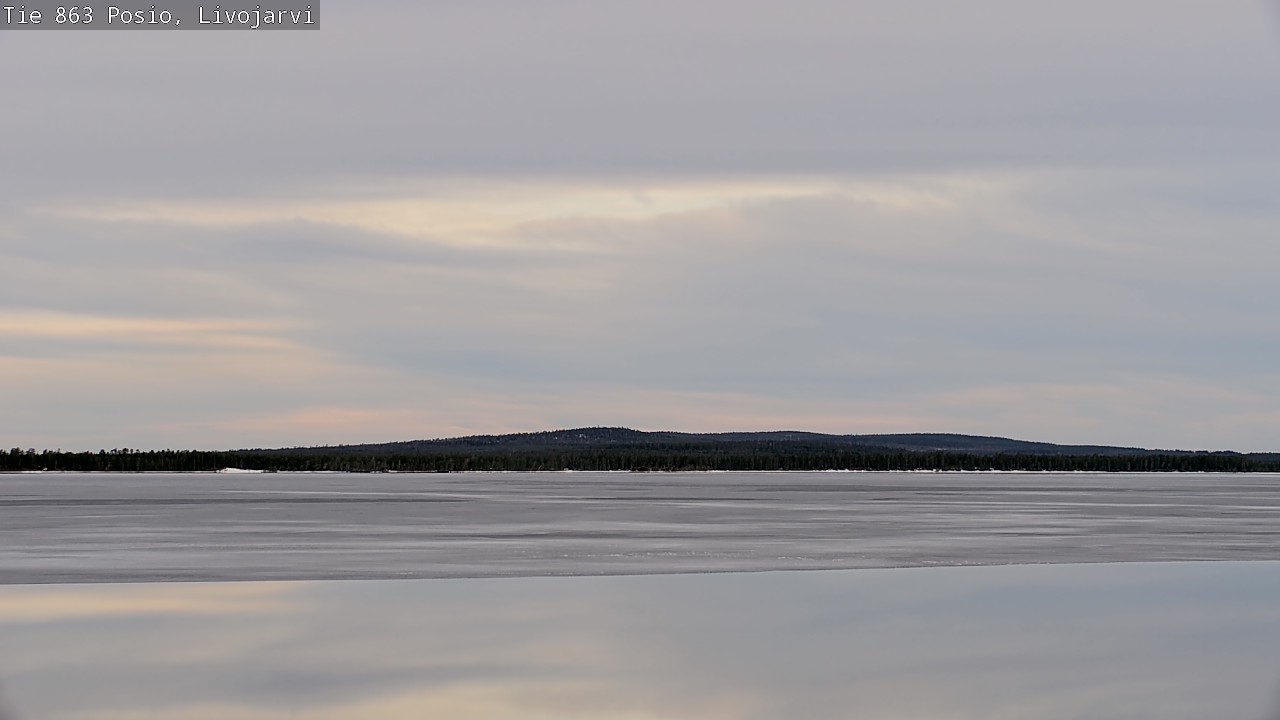 Kelikamerat Kuva Tie 863 Livojärvi, Posio, Lappi