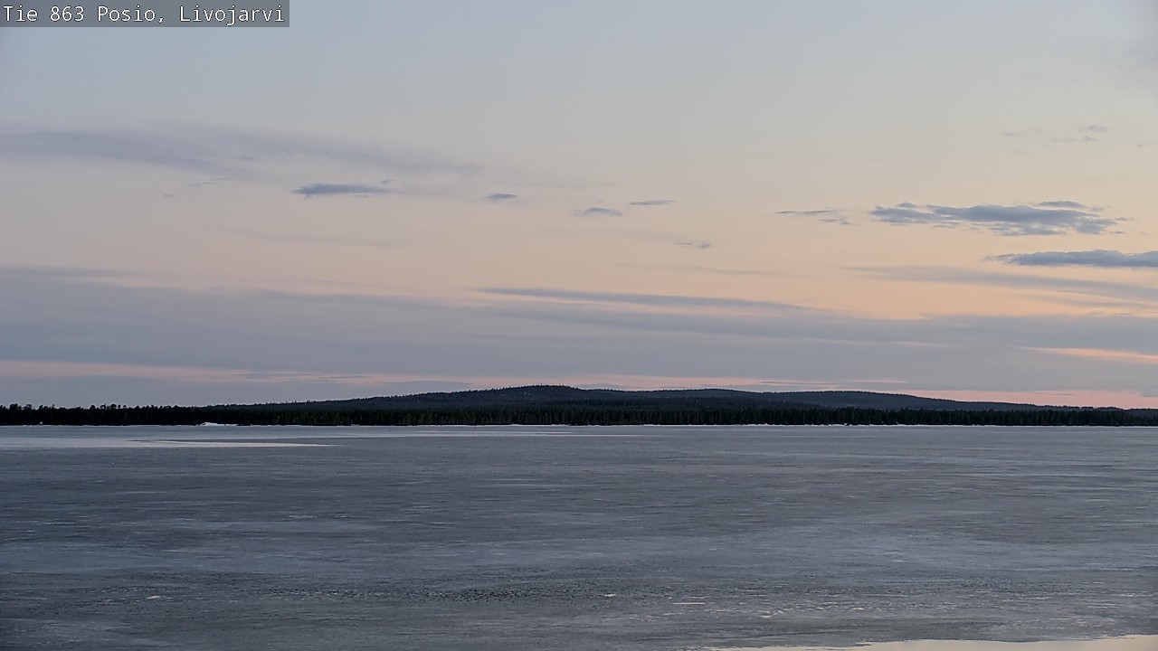 Kelikamerat Kuva Tie 863 Livojärvi, Posio, Lappi