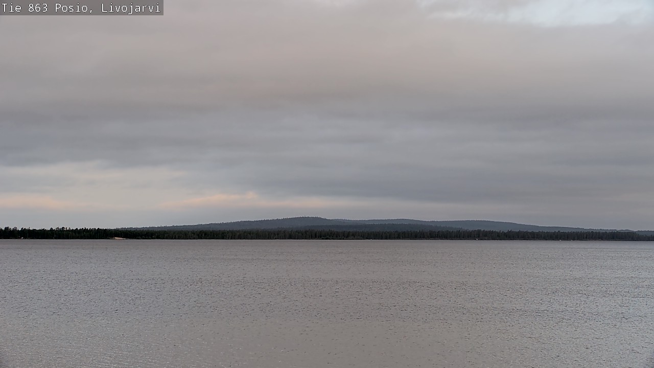 Kelikamerat Kuva Tie 863 Livojärvi, Posio, Lappi