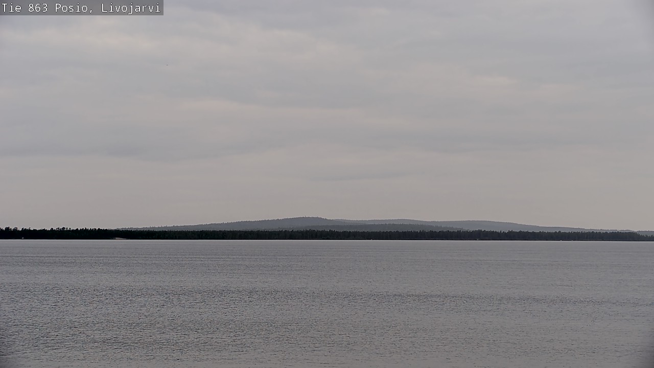 Kelikamerat Kuva Tie 863 Livojärvi, Posio, Lappi