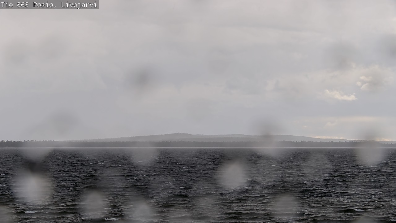 Weather Camera Image Road 863 Livojärvi, Posio, Lappi
