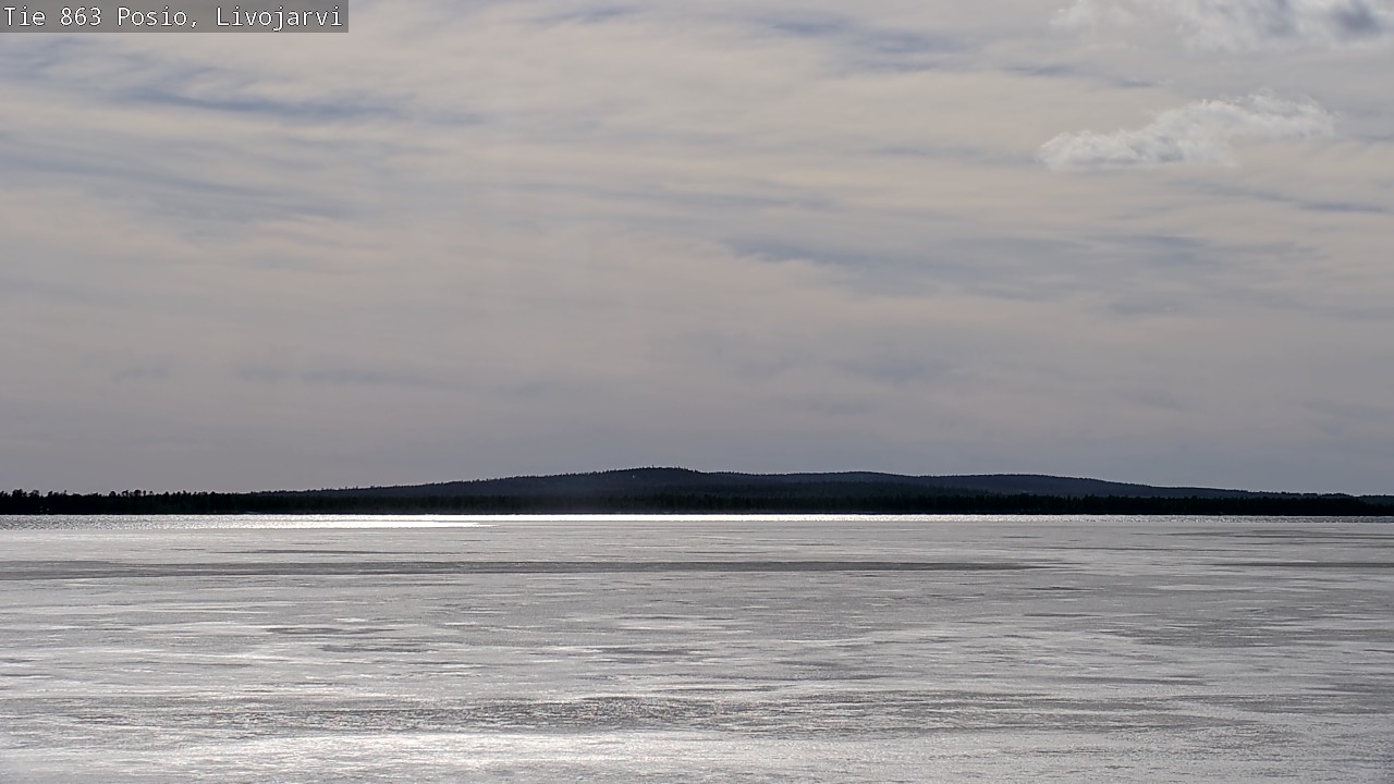 Kelikamerat Kuva Tie 863 Livojärvi, Posio, Lappi