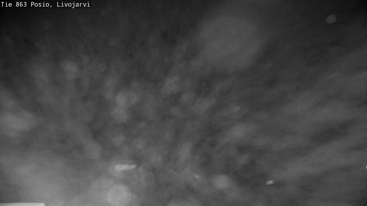 Weather Camera Image Road 863 Livojärvi, Posio, Lappi