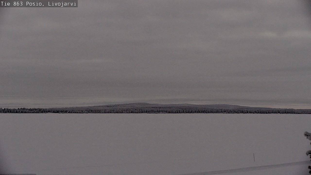 Kelikamerat Kuva Tie 863 Livojärvi, Posio, Lappi