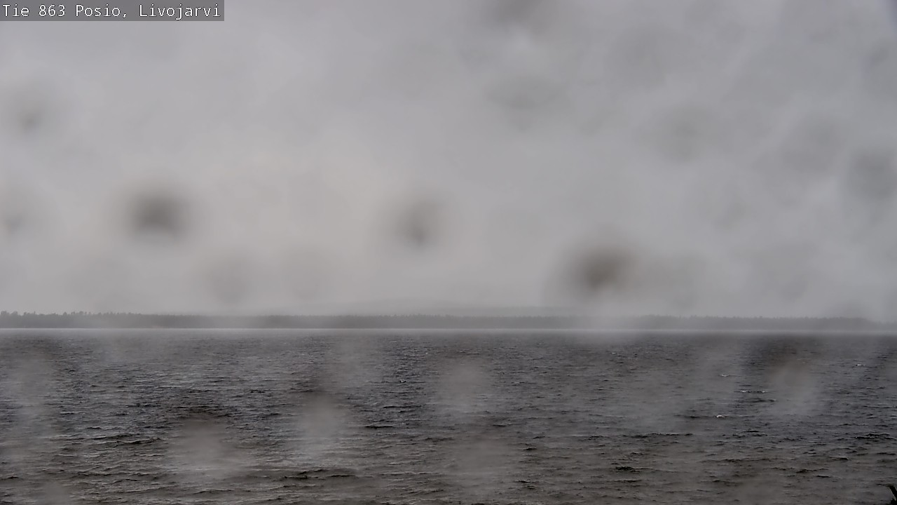 Weather Camera Image Road 863 Livojärvi, Posio, Lappi